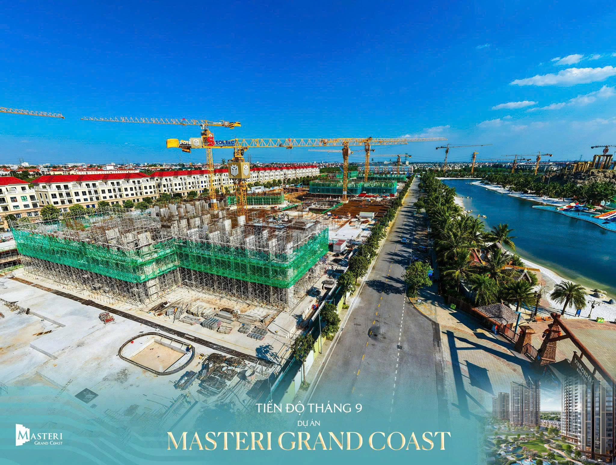 CẬP NHẬT TIẾN ĐỘ DỰ ÁN MASTERI GRAND COAST T9/2026
