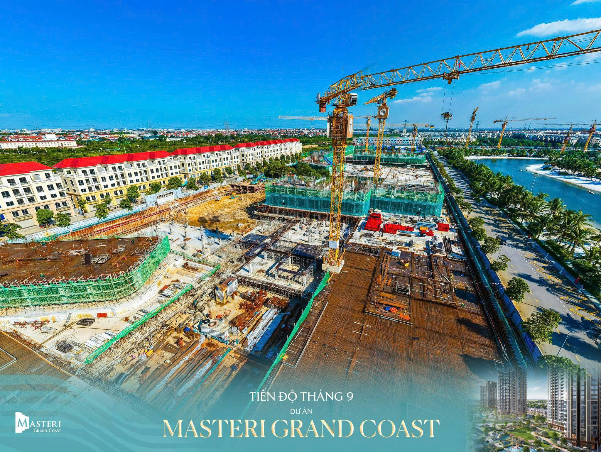 CẬP NHẬT TIẾN ĐỘ DỰ ÁN MASTERI GRAND COAST T9/2026