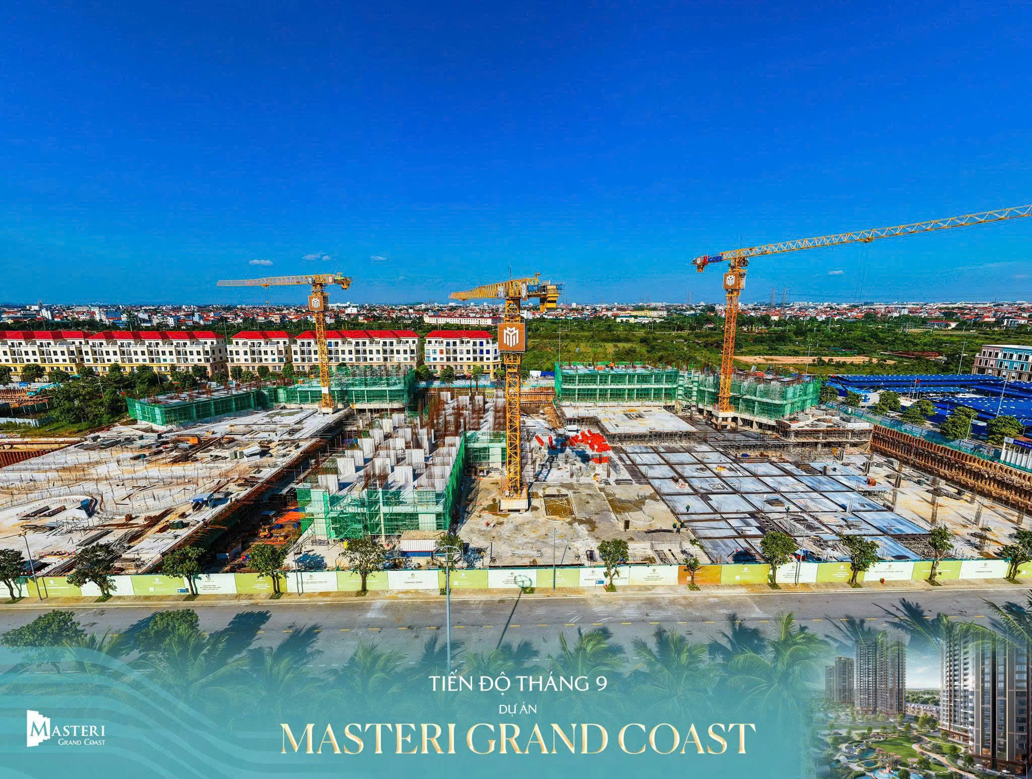 CẬP NHẬT TIẾN ĐỘ DỰ ÁN MASTERI GRAND COAST T9/2026